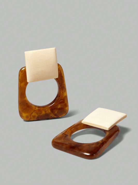 Cognac Ruth Earrings