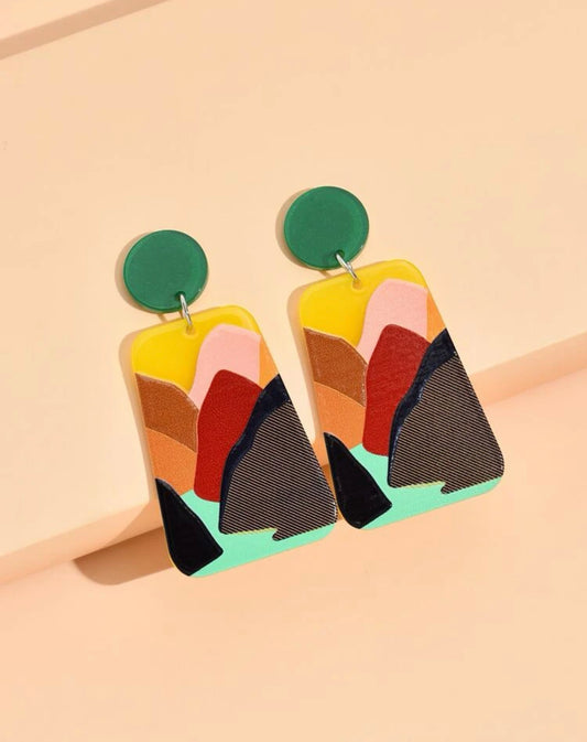 Mountain Peak Earrings