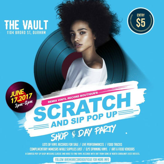 Scratch & Sip Popup Shop!