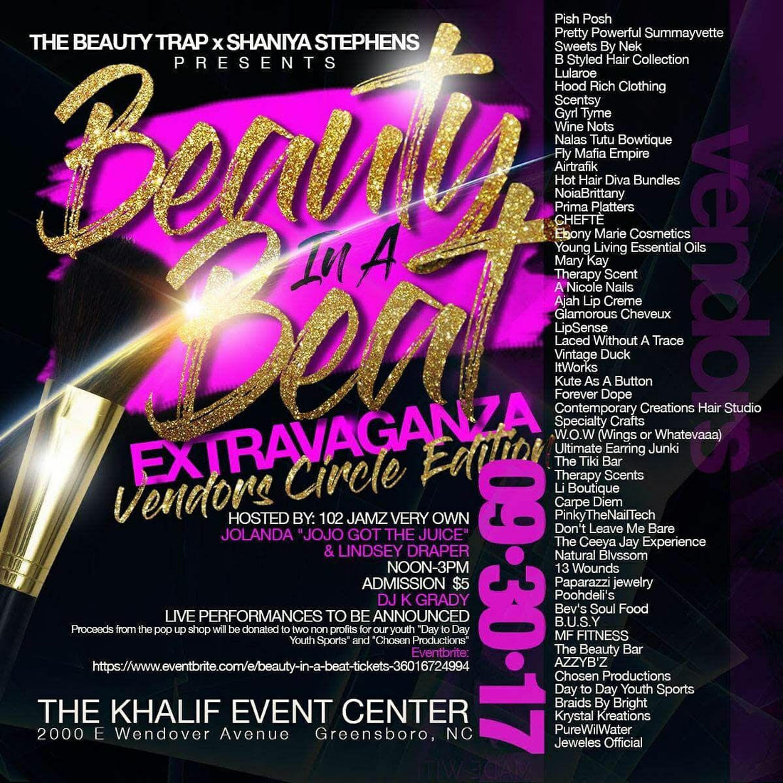 Beauty In a Beat Event