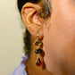 Cinnamon Origami Earrings