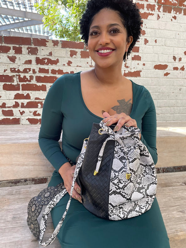 Kona Snake Bucket Bag