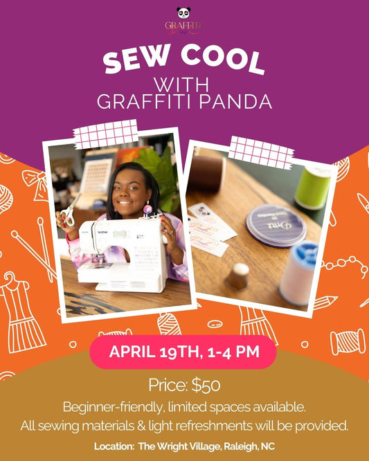 Sew Cool with Graffiti Panda