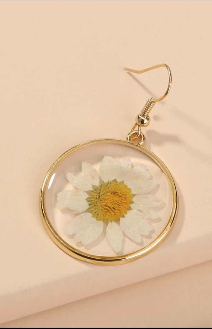 Water Daisy Earrings