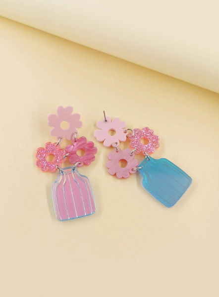 Vase Blossom Earrings