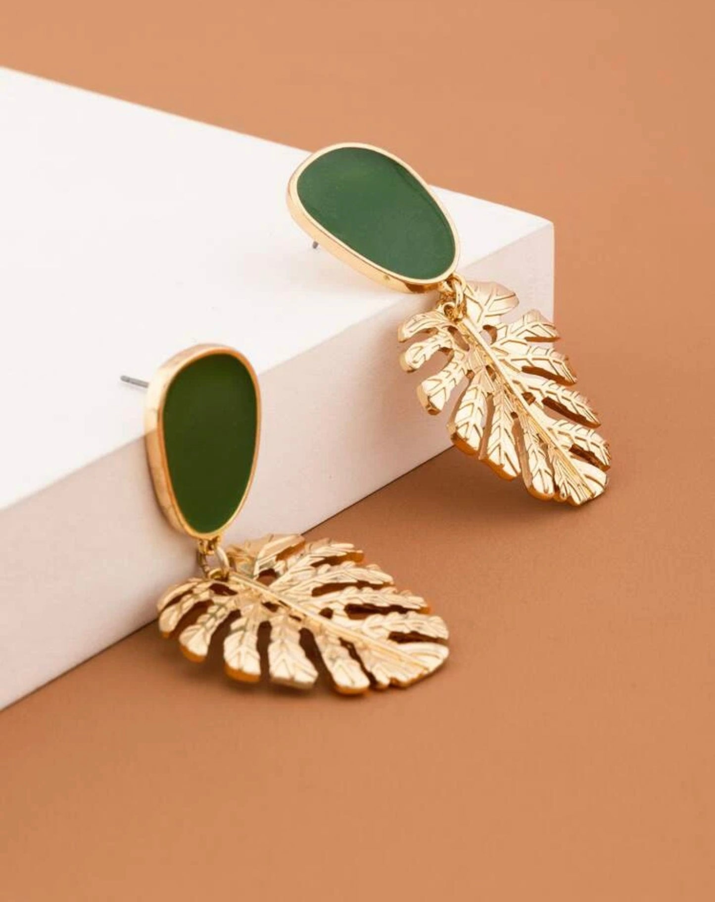 Money Green Earrings