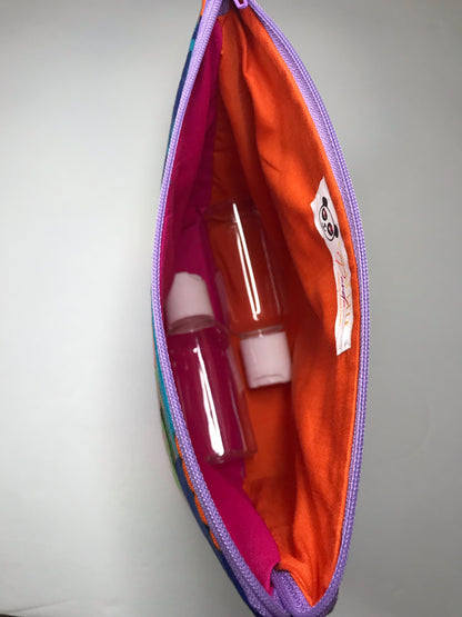 Color Me Unbothered Makeup Travel Bag