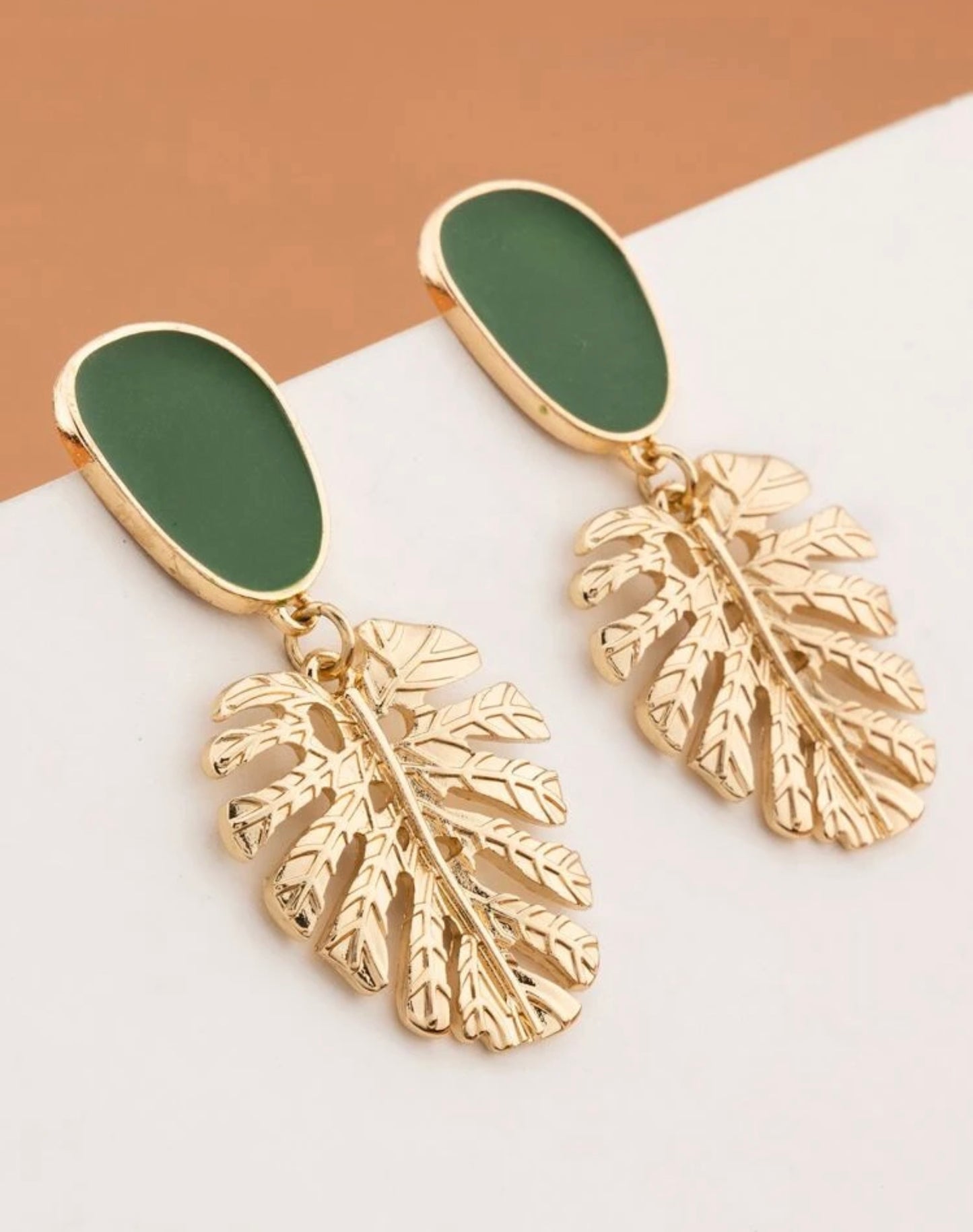 Money Green Earrings