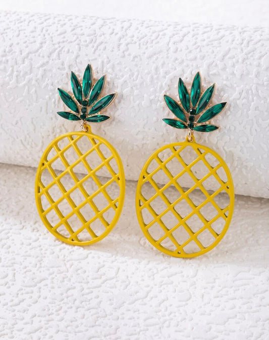 Pineapple Under The Sea Earrings